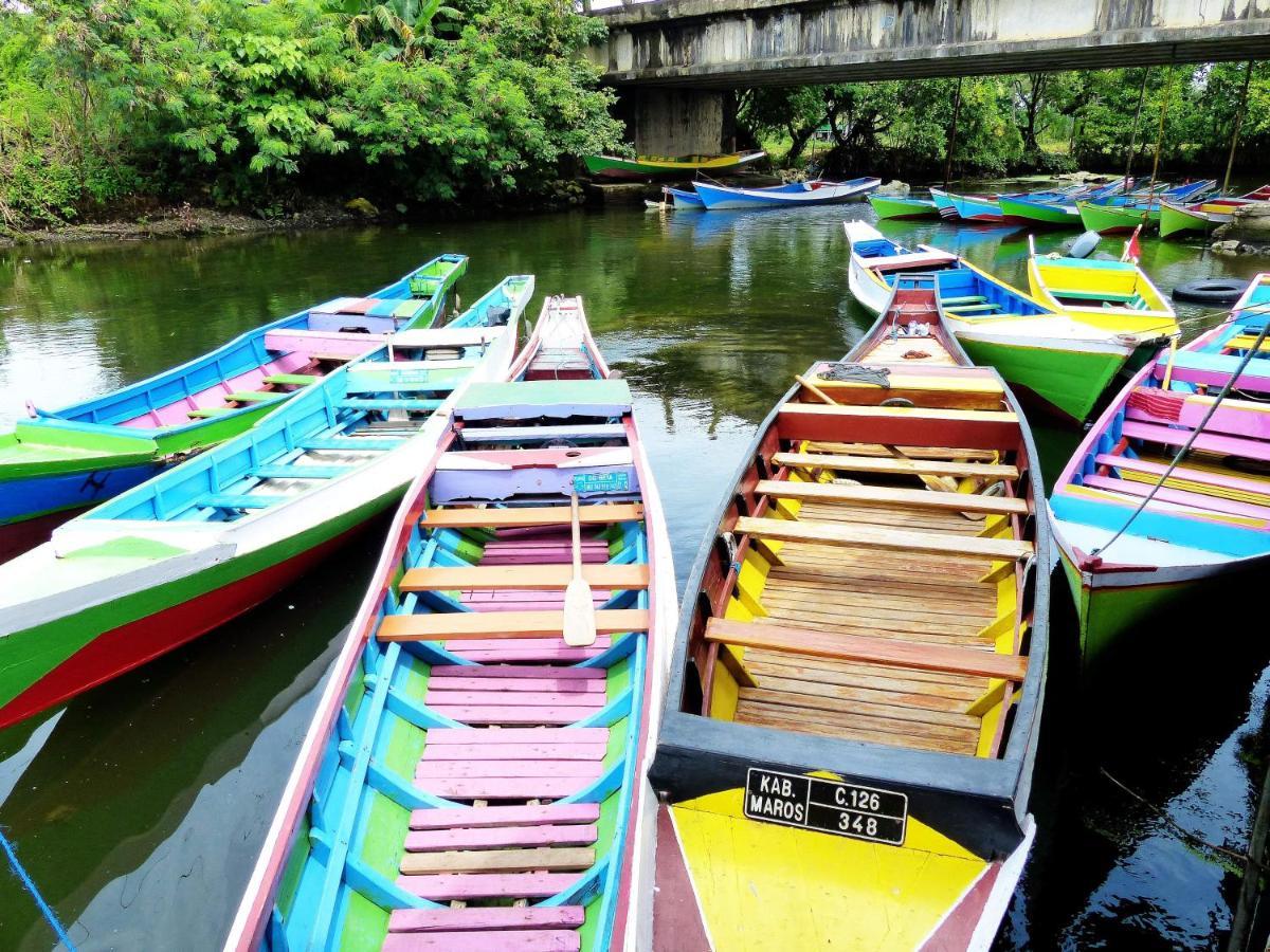 Gasthaus Kampoeng Karst Rammang Rammang Kasijala Exterior foto